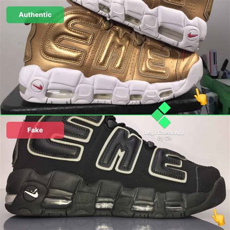 supreme x nike uptempo fake|nike supreme uptempo size 12.